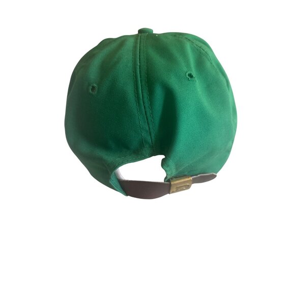 Derby Cap Green Bloomington IN Adjustable Baseball Hat - Picture 3 of 6